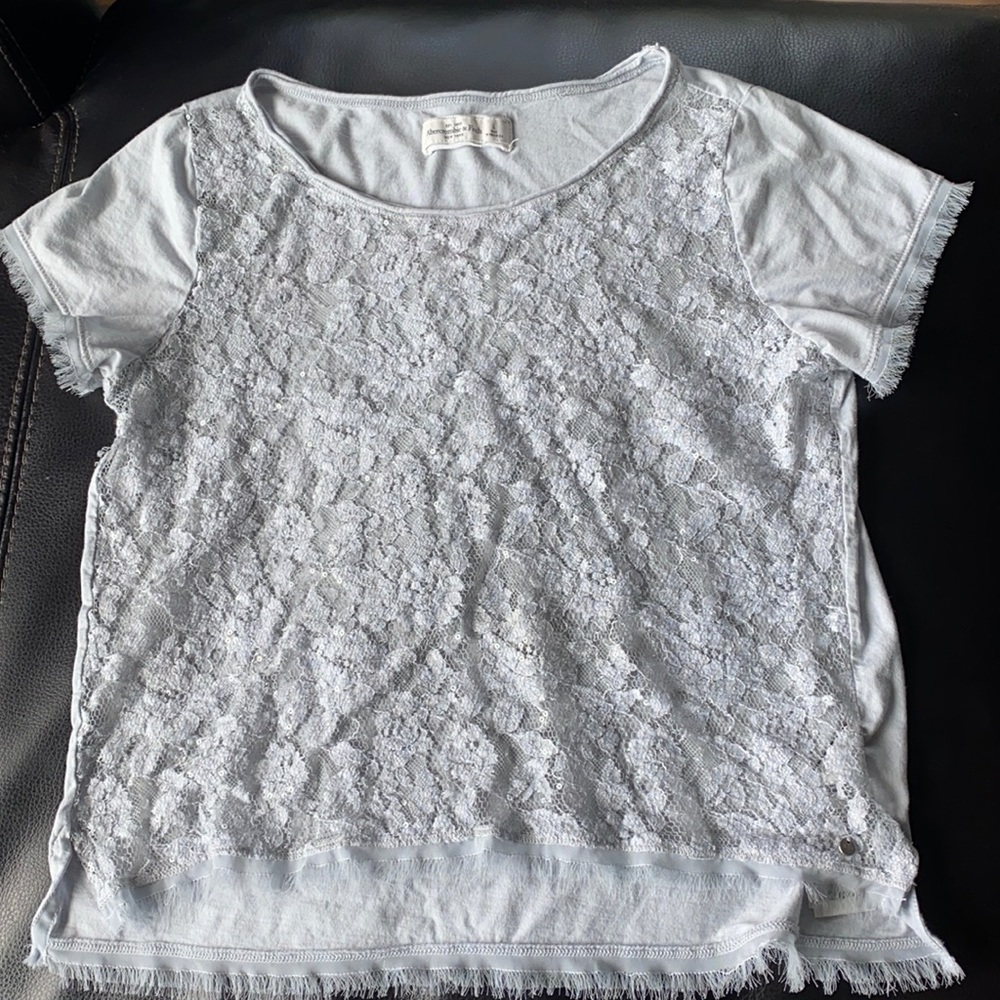 Abercrombie and Fitch sparkly sequin top